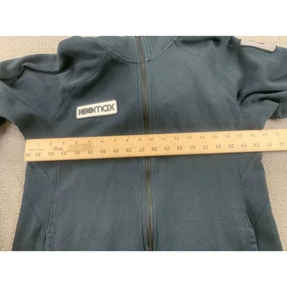 Nike HBO Max Dri Fit Mens‎ Full Zip Hoodie Black Logo Cast & Crew Promo Size S
